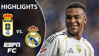 Kylian Mbappe BRACE 😤 Real Oviedo vs. Real Madrid | LALIGA Highlights | ESPN FC