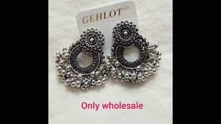 Oxidised Earrings      Contact us for more details +918451828290