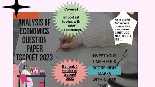 M. A. ECONOMICS|| economicspqps||  impmcqs& their brief explanation ||usefulforCPGET,CUET, UGC NET