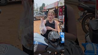 これがインド旅行の現実です #indianmotorcyclecommunity