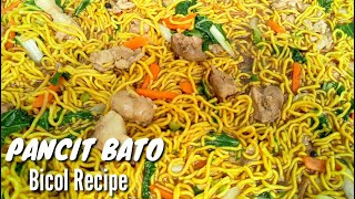 Pancit Bato | Bicol Recipe | Pancit Bato Guisado | Saucy Pancit Bato | Buhay Probinsya