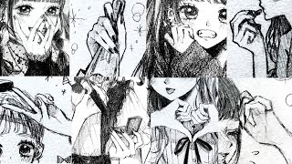 How to draw anime hands🙌with free material for hand practice