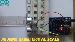 Arduino distance metre system project tutorial for beginners