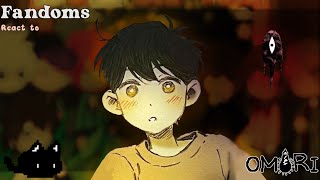 Fandoms react to Omori 1/4|bad ending?| JJK, BSD, VNC, Omori| #fandoms #gachaclub (Discontinued)