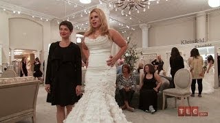 Wedding Dress Tips - Mermaid Dress with Floral Appliques | Say Yes to the Dress