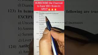 GPAT Preparation for 2024 | How To Crack GPAT exam | Pharmacist GOVT Exam practice ❤️