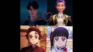 𝐤𝐧𝐲 𝐱 𝐤𝐩𝐡 𝐬𝐡𝐢𝐩𝐬🎀 #kimetsunoyaiba #demonslayer #kpopdemonhunters #edit #sajaboys #huntrix