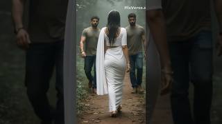 🌧️✨ Grace in the Rain | A Mysterious Beauty in Saree #CinematicVibes#💫 #DigitalArt #HyperRealistic