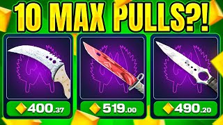 WE UNBOXED 10 MAX PULLS FROM THESE CASE BATTLES ON CLASH!
