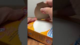 Baking Soda Neutralizes & Absorbs Odor in the Fridge #armandhammer #bakingsoda #shortsvideo