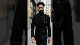 Tuxedo Crafted suit Swagger 😎😎#fashion #bespokesuit #mensfashion #tailoredsuit #viral #fyp