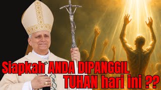 Renungan Paus Leo XIV: Jika Ini Harimu yang Terakhir, Apakah Kamu Siap? REFLEKSI KEMATIAN KATOLIK !?