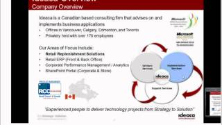 Ideaca Presents: Retail Replenishment - Achieving the Ultimate Balance Part 1.wmv