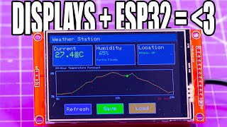 Touch Your ESP32! - Custom PCB For 3.5" TFT LCD With TOUCH!
