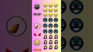 🥳Find the Odd one Out 👁#challenge #emoji #spottheoddoneout #emojigame