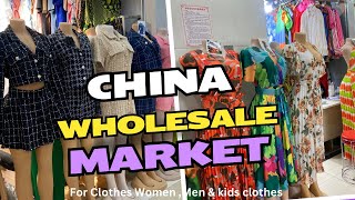 CHINA WHOLESALE MARKET FOR CLOTHES //GUANGZHOU CHINA 🇨🇳 // What’s Trending ???