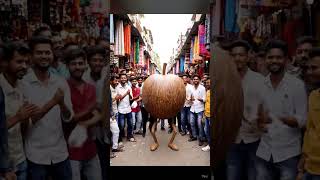 #WoodAppleDance#BanglaTrendingSong#FunnyFruitDance#PublicFun#ViralBanglaVideo#BaelDance