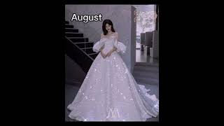 According to your birthday month see your Dress 👗😍|#shorts| Knowledge with me