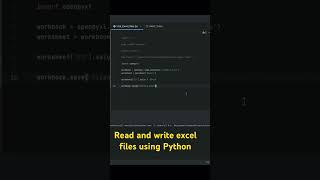How to read excel files using python #python # python for beginners # read excel #chatgpt #ai