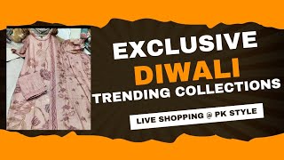 Diwali Trending Collections Live Shopping 27/9/24 @ PK Style Coimbatore whatsapp 9677769961