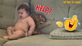 The FUNNIEST Baby Reactions Ever 😂 Try Not To Laugh!