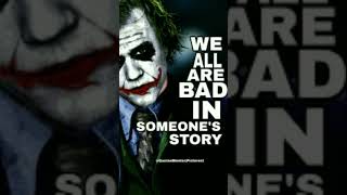 Best motivational quotes about We all are bad in story #motivationlquotes #shorts