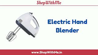 Electric Hand Blender Unboxing and Review | Electric Egg Beater| Electric Hand Mixer