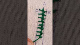 Pearl knots stitch #embroiderystitches #embroideryforbeginners #handembroideryforbeginners #shorts