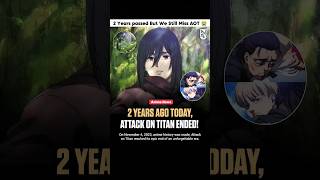 An ending we’ll never forget 🕊️ #attackontitan #aot #erenyeager #mikasa #animeshorts #anime