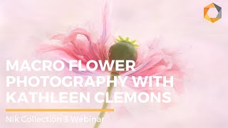 Macro Flower PhotographyTutorial using the Nik Collection 3 by DxO