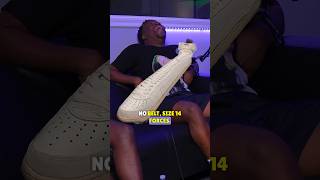 Size 14 Forces is crazy😭 #levelstoitpodcast #podcast #funnyclips #podcastclips #podcastmoments