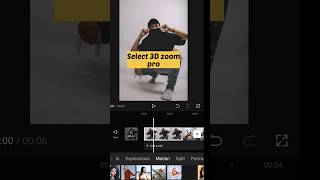 CapCut 3D Zoom effect #editingtutorial #videoeditingtutorials #editing #videoeditingforbeginners