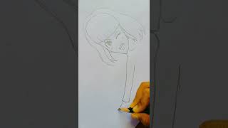 Smart girl drawing 🥰 #youtubeshorts #shorts #viral #drawing #trending #love #music