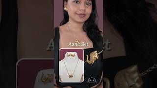 New at Ela Stories: Aana Pendant Set #IndianJewelry #IndianJewellery #ElaStories
