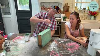 Thrifted Christmas Home Decor Makeovers With Iron Orchid Designs