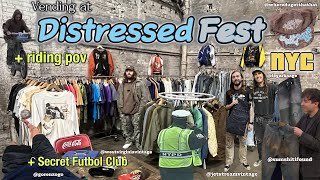 I Vended at Distressed Fest NYC Vintage Clothing Event & Rode Citi Bikes / Urbex