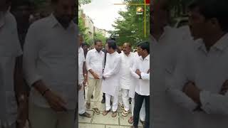 KCR and Kishan Reddy reached Harish rao residence to pay last respects to T Satyanarayana who passed