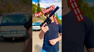 This is why Your Suppressor isn’t Silent! 🤫 #shortsvideo (legal Suppressor YT Gestapo) 🫡🇺🇸