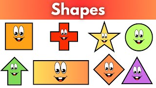 Shapes Vocabulary 🔴🟡| Shape Names in English with Pictures | Shape English Vocabulary #shapes #shape