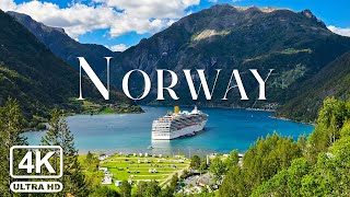 Norway 4K Video UHD | Unreal Nature You Must See – Epic Fjords, Hidden Villages With Relaxing Music