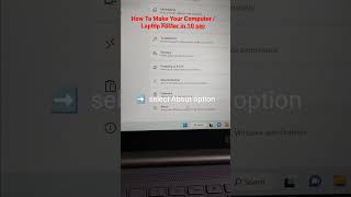 Speed up a slow pc in 10 sec  #laptop #shortcut #shorts #kvcomputertech #KV Computer TECH