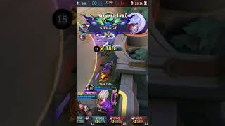 1 vs 5 #alucard #savage #1vs5clutch #reels