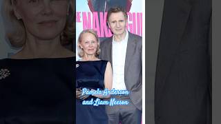 Pamela Anderson and Liam Neeson #sharon #news #celebritynews #breakingnews