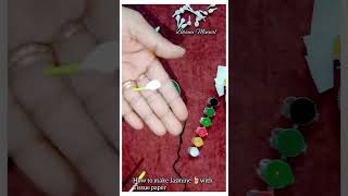Flower make|Jasmine|How to make Jasmine 🍃 with Tissue papers 💐💐🌱🍃