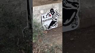 Street Artists Use Bitcoin to Protest Systemic Racism (Powerful!) #bitcoin #cryptoart #graffiti