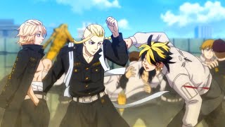 東京リベンジャーズ [ 佐野万次郎のベストファイトシーン ]  ヴァルハラと東京卍ギャングの乱闘が始まる