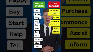 通常の英語 vs IELTS英語