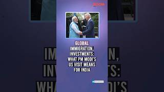 PM Modi's State Visit To The US! |  What Does It Means For India | BOOM | #shorts #modiusvisit2023