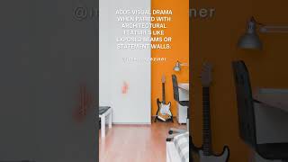 Design Inspiration Original Orange #orangeinteriors #orangewalls #interiordesigncolor #designcolor