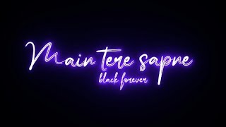 Tere sapno me mere sapne Lofi remix 🥀 Black screen WhatsApp status | remix Ager Tum sath ho status